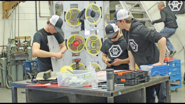 THE BECKER HIGH SCHOOL ROBOTICS TEAM has been hard at work with the start of their build season earlier this month. (Submitted Photo)