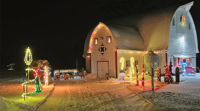 The Farm Friends Barn will once again host Santa and Mrs. Claus for their annual Christmas at the Barn celebration. (Submitted Photo). 