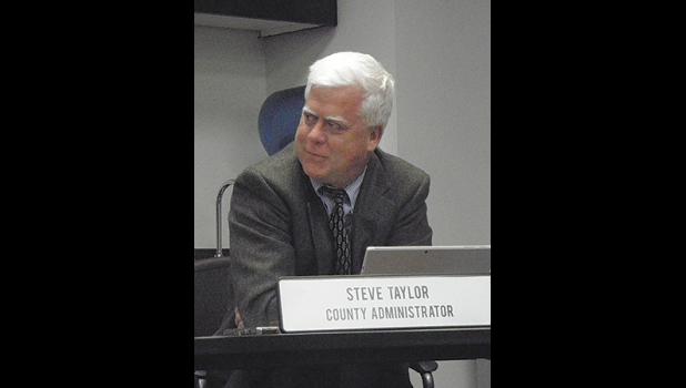 Sherburne County Administrator Steve Taylor. (Photo by Ken Francis).