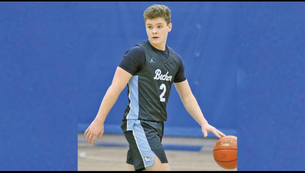 Nick Mittelstaedt continues to dominate the basketball floor as he led the Bulldogs in scoring in their two wins this week. (Photos by Bill Morgan)