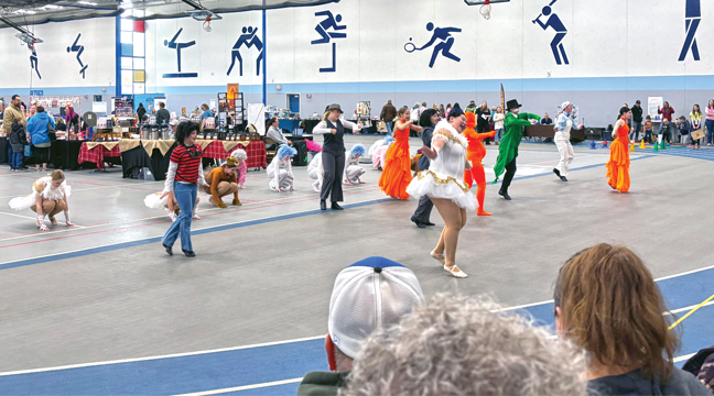 Starz Dance Studio entertained attendees. (Patriot Photo by Don Bellach)