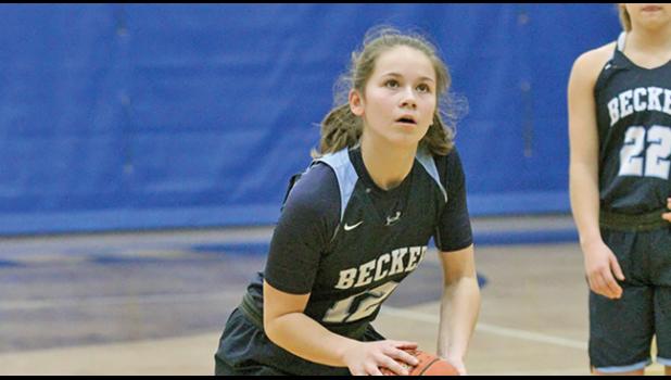FRESHMAN MAREN WESTIN led all scorers Thursday with 16. 