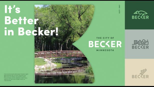 Photo depicts the slogan, It’s Better in Becker.