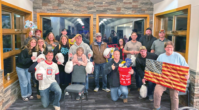 Winners abound. Many bingo players and raffle winners went home happy from last Saturday’s Beyond the Yellow Ribbon bingo event held at Pebble Creek. (Submitted Photo.)