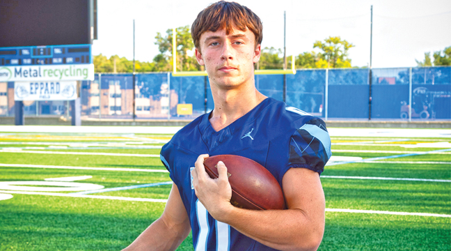 JUNIOR CODY DETERS was named “Player of the Week” for his outstanding performance in last week’s game against Hutchinson. (Submitted Photo).