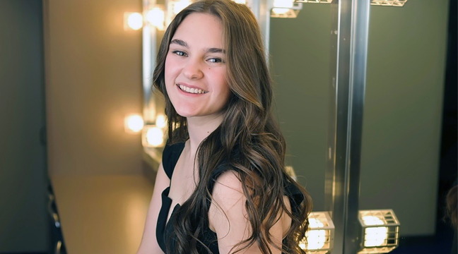 Jada Soltau was recently accepted to Ithaca College in New York to pursue her singing career. (Submitted photo.)
