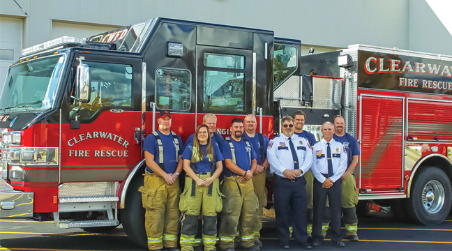 THE CLEARWATER FIRE DEPARTMENT is looking for donations in order to purchase new protective equipment for the firefighters. (Patriot archive photo.)