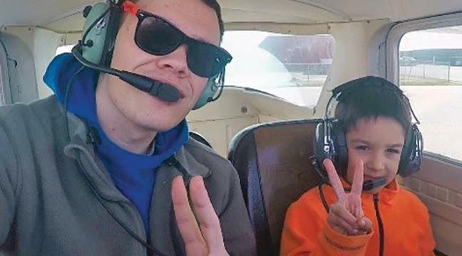 FREE AIRPLANE RIDES for kids aged 8-17 are being offered at Saturday’s Young Eagles Flight Rally in St. Cloud. (Submitted Photo)