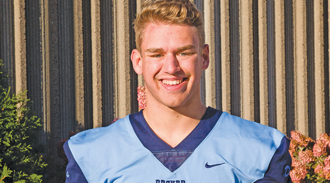 MITCHELL LOUDEN was named player of the week. (Submitted Photo).