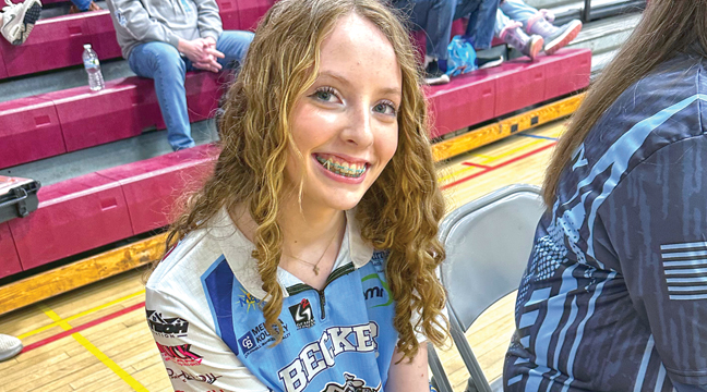 Quinn Williams  for the High School Girls shot her personal best Bullseye round with a score of 274 at the Owl Open.  (Submitted Photo).