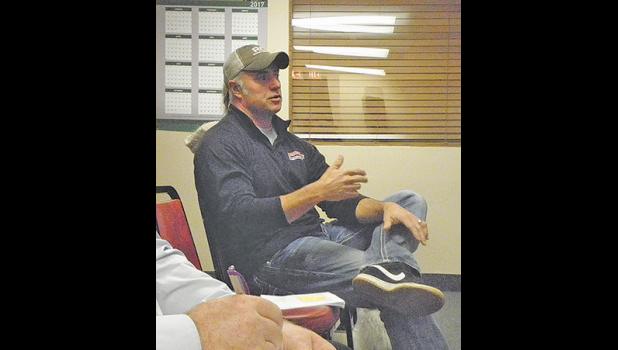 DENNY NELSON of Progressive Builders negotiating with the city over incentives to build single-family homes in Clearwater.