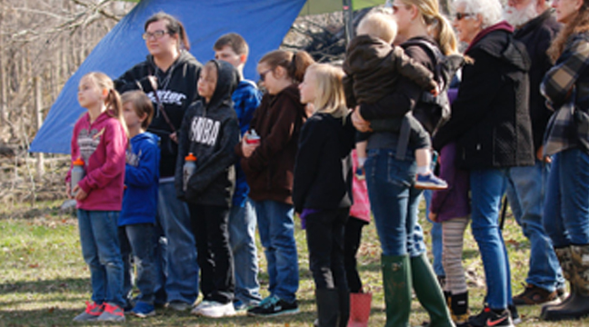 One of countless groups getting informed.