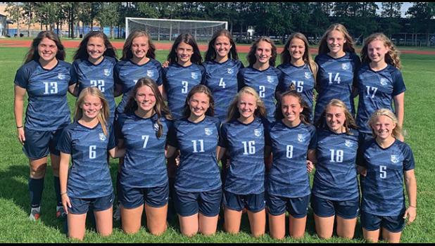 THE 2019 BECKER BULLDOGS girls soccer team. (Submitted Photo)