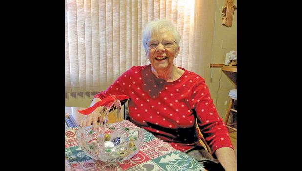 PERFORMING CHRISTMAS PLAYS in the Masonic Hall is one of Merte Gohman’s Clearwater Christmas memories. (Photo by Penny Leuthard)