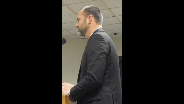 Public Works Director Andrew Witter. (Photo by Ken Francis).