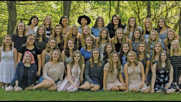 THE 2019-2020 DAZZLERS DANCE TEAM, which has started off the season with awards and accolades. (Submitted Photo)