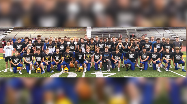 THE BIG LAKE 2025 FOOTBALL TEAM. (In no particular order): Dillon Spaeth,  Nate Williams, Trevor Couch, Abrahm Koop, Kinden Hamilton, Montell Hester, Jack Midas, Parker Spaeth, Abe Nebo, Tyler Robeck, Caleb Martin, Liam Mettler, Weston Jones, Leroy Hamrin, Noah Calgaro, Wyatt Horn, Weston McGowan, Jackson Laroche, Danny Rotz, Bennett Thieke, Dallas Kopp, Cooper Relander, David Sorenson,  Henry Chivers, Carter Stromberg, Owen Wellberg, Alex Kretsch, Garrett Biesiada,  Liam Mayer and Dreeson Millam. (Submitted Photo).