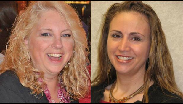 Terri Morgan (L) and Penny Leuthard.