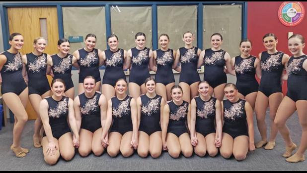 THE BULLDOGS’ JAZZ TEAM placed 4th at sections last weekend, just missing the chance to compete at state later this month. (Submitted Photo)