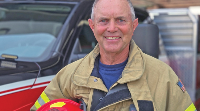 CLEARWATER FIREFIGHTER Jim Repke. (Submitted Photo)