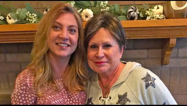 2019 9-HOLE YEAR-END TOURNAMENT WINNERS – 2ND FLIGHT (left to right) Leann Reed (1st place) and Mary Jo Stanger.