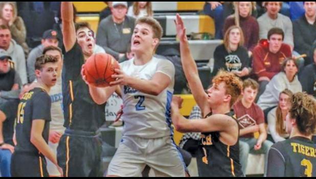 NICK MITTELSTAEDT (R) was named the team’s MVP for the 2019-20 season. (Submitted Photos)
