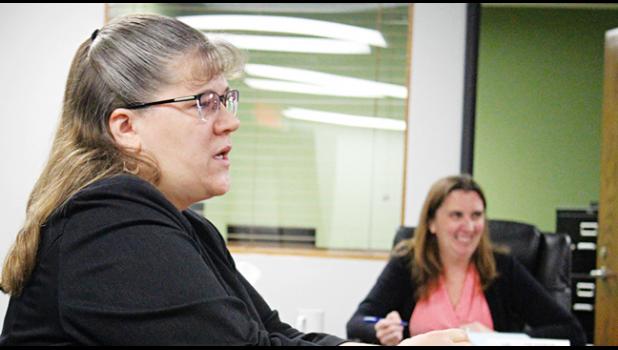 ANNITA SMYTHE new CW administrator until Smythe takes office Jan. 13. (Photo by Ken Francis.)