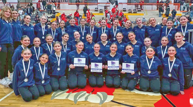 The varsity team has been preparing themselves for the section tournament held at Sartell High School on January 31st at 1PM. Above is the team after competing at the Delano Invite. (Submitted Photo).