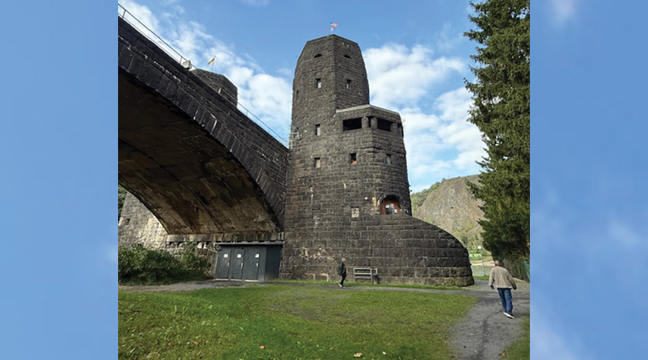 THE Remagen Bridge, which the Americans captured in March, 1945. Allied capture of the bridge led to a major breakthrough against the Germans, ultimately resulting in the capture of 300,000 shortly thereafter. Raymond Brandl was on the bridge at the time of its capture. (Submitted Photo).