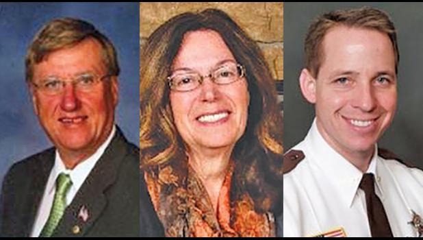 County Commissioner, Felix Schmiesing. County Commissioner, Raeanne Danielowski. Sherburne CountySheriff Joel Brott.