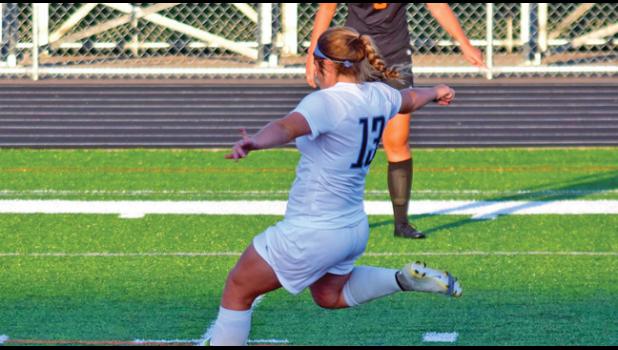 EMMA DOMKA is a star soccer player coming off an ACL injury a year ago. (Photo from Facebook)