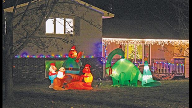 DECK THE HOUSE voting has begun! Vote online at the Becker Community Center website for the community favorite, best daylight display and best storefront display. (Citizen-Tribune archive photo).