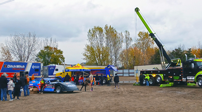 OVER 25 BUSINESSES WERE represented at the Trunk or Treat event at Structural Buildings in Becker inlcuding, EMR, Wruck, 12 cookies co, Charlies, Becker Bass Team and dozens other. (Patriot Photo by Deven Haas).
