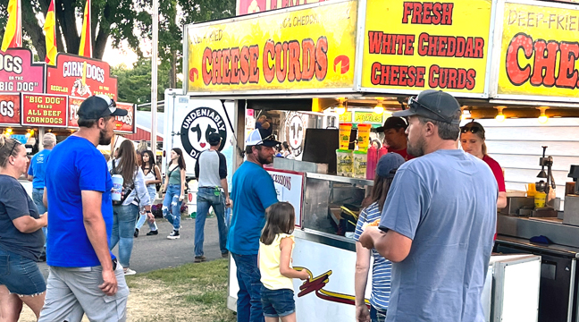 FAIR FOOD is a draw at every fair, including the Wright Co. Fair this past weekend. (Submitted photo.)