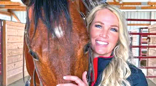 Renowned speaker Amberley Snyder will be at Becker High School at 6 p.m. in the Performing Arts Center to share her message of faith and determination. (Submitted Photo).