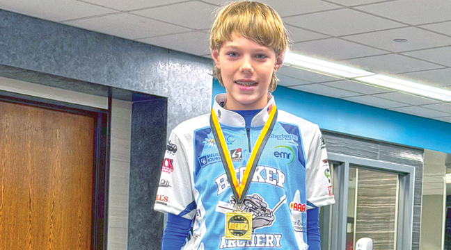 Drake Dowty took 5th Place at the Owl Open for Elementary School Boys. (Submitted Photo).