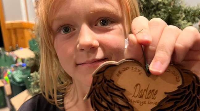 A special heart for Darlene. (Submitted Photo).