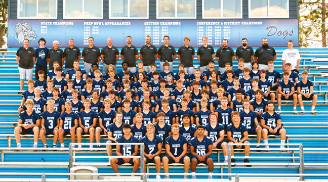 THE BECKER 2025-26 FOOTBALL TEAM. (In no particular order): Cody Deters, Nathan Weiss,  Chase Stupar,  Isiah Boyer,  Adam Wipper,  Carson Schwarzkopf, Cayden Goodell,  Sawyer Brown,  Sebastian Cabrera, Bennett Kujawa, RJ Houle,   Tristan Kowalkowski, Nathan Repke, Vincent Carling, Davon Marklowitz, Adam Grabowski, Zachariah Halvorson, Ethan Assmann, Ryan Fischer, Griffin Munsch, Quinn Tayler,  Dalton Weisz, Carson Graning, Blaine Cox, Boston Kuschel, Noah Mielke,  Colton Pishney, Andrew Friesz, Jace Koste, Drake Davis, Simon Keeler,  Owen etron, Owen Ochs, Logan Michalski, Clayton Hamacher, Jacob Lemperes,  Brennan Spencer, Bo Thompson, Andrew Fischer, Jaxin Fager,  Samuel Kasowski, Vincent Blomquist, Damus Wilke, Tyler Hall, Brayden Setru, Jackson Ewing, Blayne Kuschel, Mason Vee, Alexander Adams, Gus Baldry,  Thatcher Jurek, Josue Valverde, Jacob Williams, Brandon Struffert, Braden Banyai, Cody Peterson, Deegan Schmidt, Caleb Karels, Tyler Campbell, Owen Trantina,  Victor Balboa-Porter, Brayden Weyer, Matthew Wipper, Brigham Ebert, Brody  Hoffmann, Aiden Golley, Cemeron Olson, Jaxon Reiffenberger, Connor Gunderson, Cohen Treptau, Taylor Stanley,  Boyd Peterson, Noah Lemperes, Logan Carrington, Linclon Hendricks, Camden McLean, Saul Kreft, Nathan Smith,  Lincoln Praught,  Niles Bartkowicz, Gabriel Schmidt, Zachary Simonson, Carson Klimmek, Tucker Becker, Justin  Tarr, Hayden Zahner and Tarver Schendzielos. (Photo by David Hyttsten ).