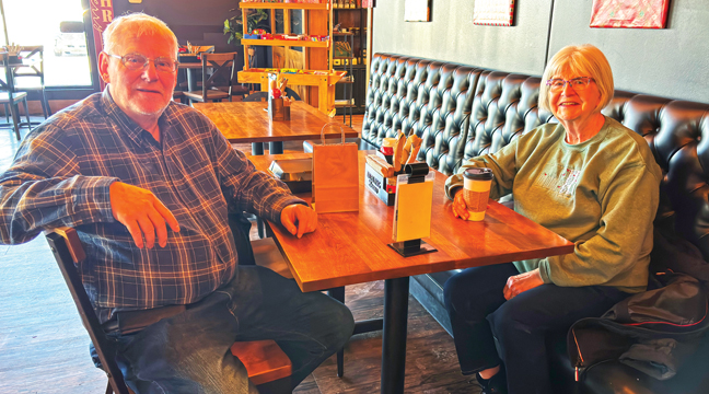 John and Linda Dickes. 