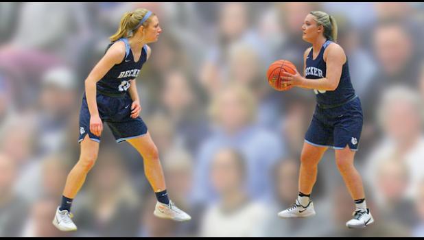 ALY GRUENES (L) and Jenna Mittelstaedt (R). (Photos by Bill Morgan).