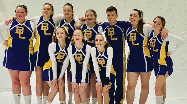 C-SQUAD — back row, left to right: Jayanna, Ashlynn, Madelyn, Orianna, Gavin, Gianna and Rylee. Front row, left to right: Erma, Ella and Ashley. (Submitted Photo).