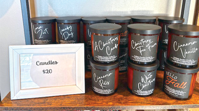 Studio 5 has scented candles.