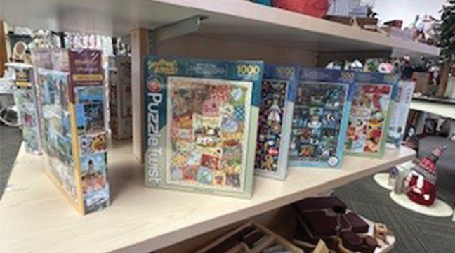 J's Junction has a  plethora of puzzle games.