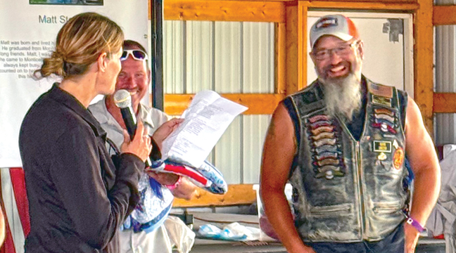 CYLE PAUMEN’S WIFE JENNIFER shares some of the many reasons he is so deserving of the honor. (Submitted Photo).