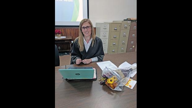 Kelli Bourgeois, township attorney, accepts new position as city manager in Columbia Heights (Photo by Susana Kuehne)