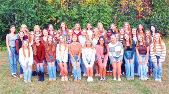 THE 2025-26 BIG LAKE DANCE TEAM is on the rise as Head Coach Kayla Olson says she is super excited for the upcoming season. (Submitted Photo).