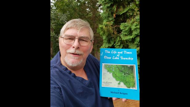 PEOPLE GOT TO MEET THE LIFE AND TIMES OF CLEAR LAKE TOWNSHIP author Michael Keigan during the book’s official launch and signing on Aug. 25. (Submitted Photo)