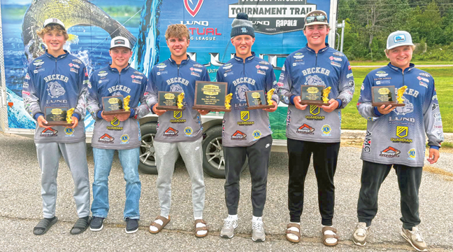 The Becker Bass Team is gearing up for another season, after capturing the SATT title a year ago (Submitted Photo).