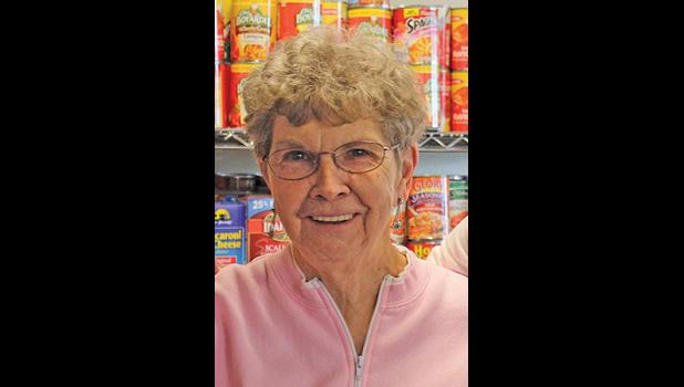 BECKER FOOD SHELF COORDINATOR Janet Boettcher. (Citizen-Tribune Archive Photo).